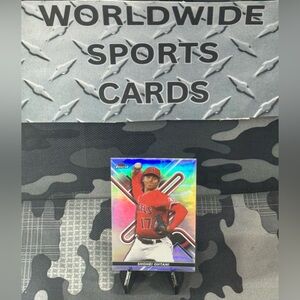 Topps Shohei Ohtani Refractor Card